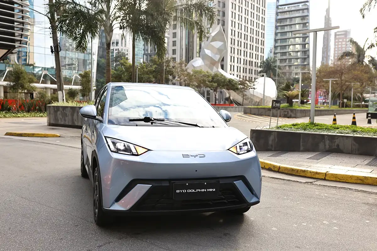 100 mil veículos vendidos no Brasil - BYD